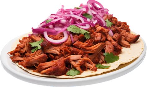  Cochinita Pibil: Smakowa eksplozja w ustach łącząca kremowe tekstury mięsa z egzotycznym aromatem przypraw!